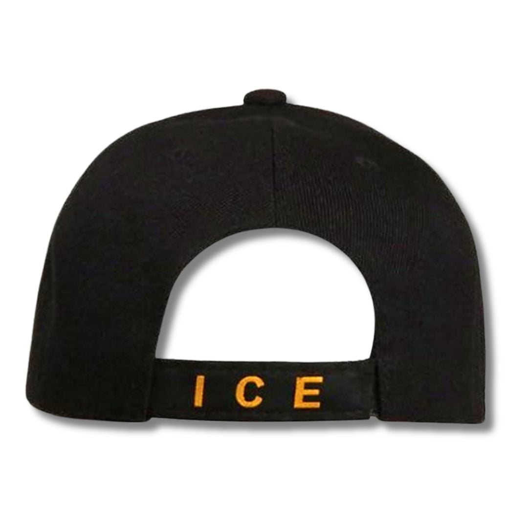 I.C.E. Immigration and Customs Enforcement Embroidered Hat and bill