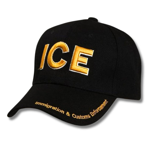 I.C.E. Immigration and Customs Enforcement Embroidered Hat and bill