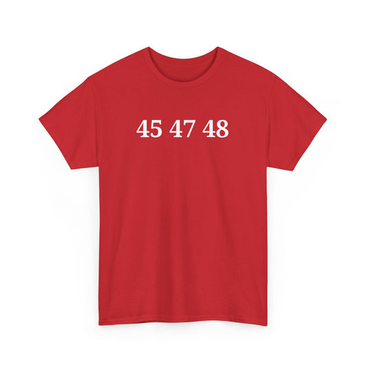 Trump '45-47-48' T-Shirt